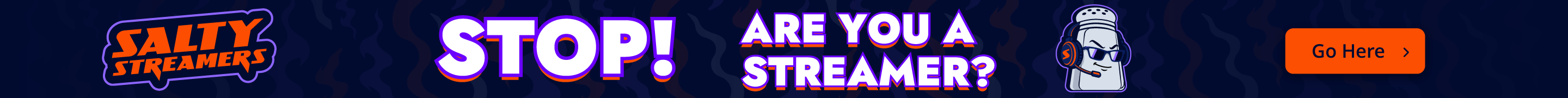 SaltyStreamers - Stop! Are you a streamer? Go here.